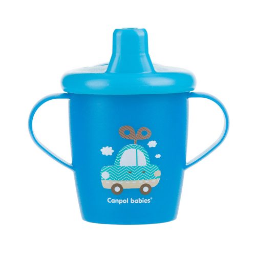 CANPOL BABIES TOYS 250ml ki nem önthető bögre - kék