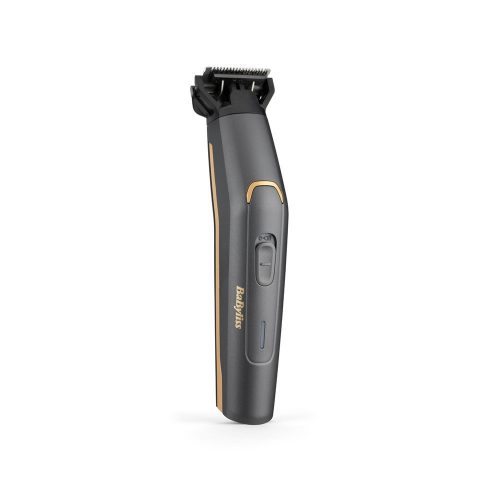 BaByliss MT987E Graphite Precision 12az1-ben, arc- és testszőrtelenítő készlet, szürke-arany