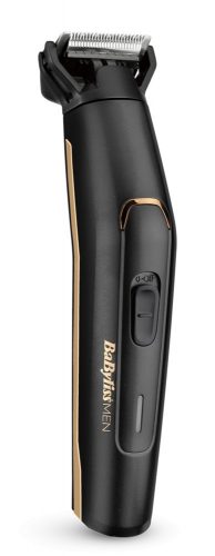 BaByliss MT860E Carbon Titanium 11az1-ben, arc- és testszőrtelenítő készlet, fekete-bronz