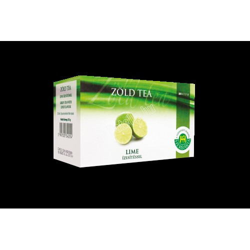 Zöld Tea Lime Bor.Filt. 20/Dob