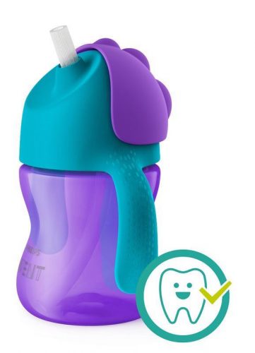 Philips Avent SCF796/02 Itatópohár rugalmas szívószállal 200ml lányos (lányos)