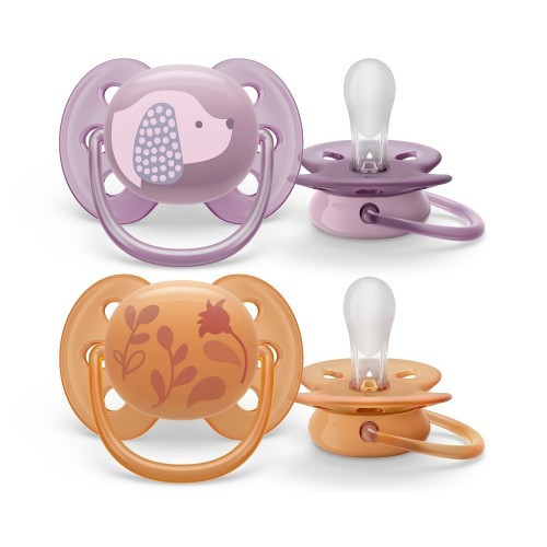 Avent Cumi Ultrasoft Állat Lany 6-18H.2X