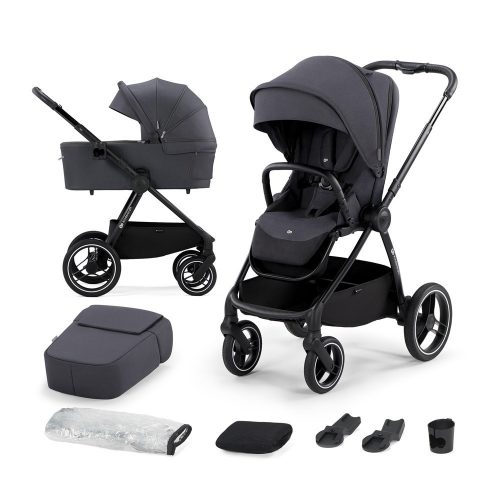 KINDERKRAFT SELECT Kombinált babakocsi  Nea 2in1 Deep Grey, Premium