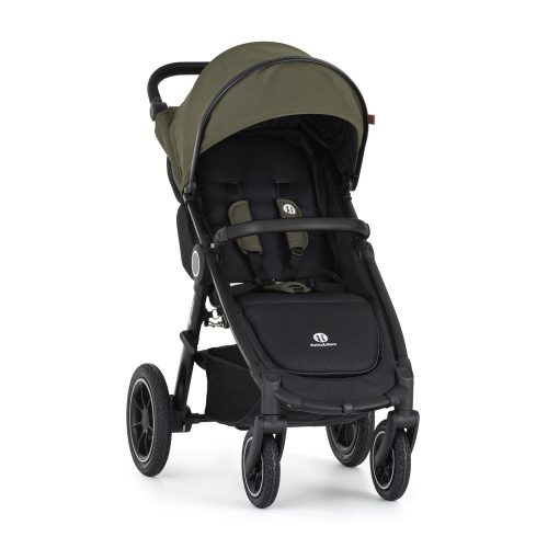 PETITE&MARS Sport babakocsi Street2 Air Black+ Napfénytető Mature Olive