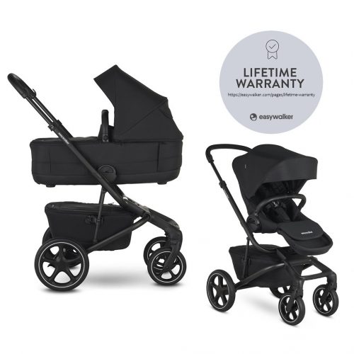 EASYWALKER Kombinált babakocsi Jimmey 2in1 Pepper Black LITE RWS