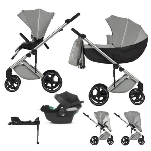 ANEX Kombinált babakocsi Mev Kite + CYBEX Aton B2 i-Size + alapzat