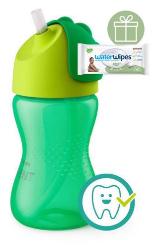 Philips AVENT SCF798/01 Itatópohár rugalmas szívószállal 300ml fiús+WW Soapberry 60db